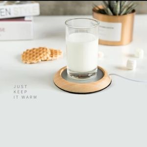 Bamboo USB Mug Warmer